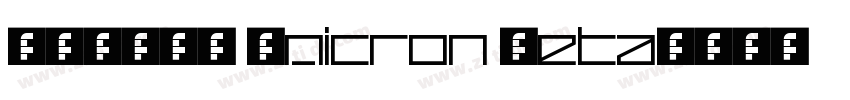 CAIJIN Omicron Zeta字体转换